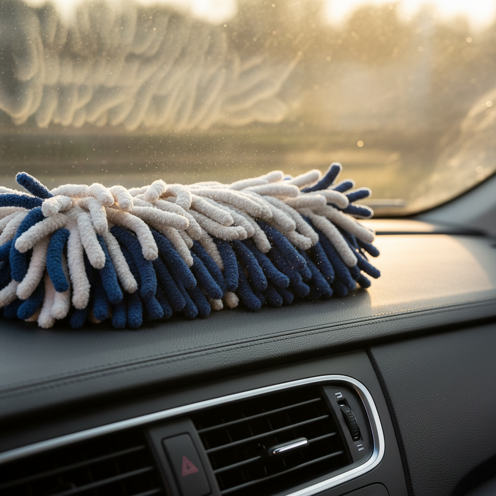 A Microfiber Dash Duster for Car Cleaning Bought in Fall, Tested in Winter: The Stubborn Interior Dust Nobody Plans For