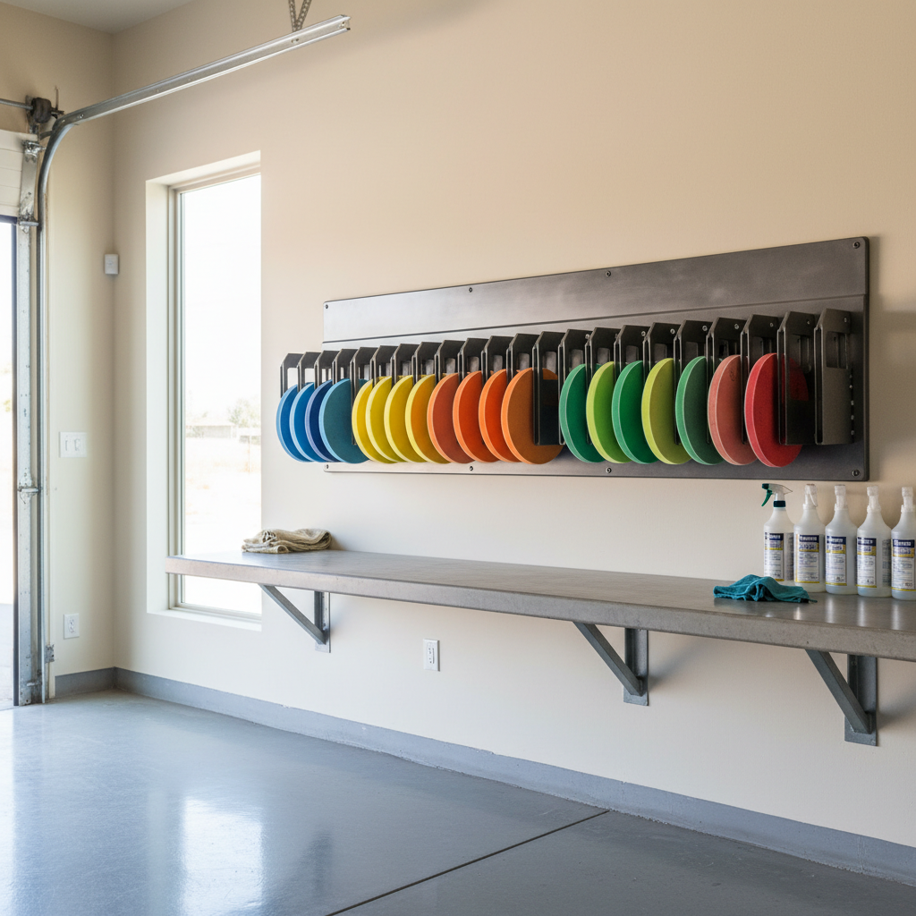 Foam Pad Holder Wall Mounted Garage Storage 101: Everything Serious Detailers Should Know Before Setting Up Their First Station