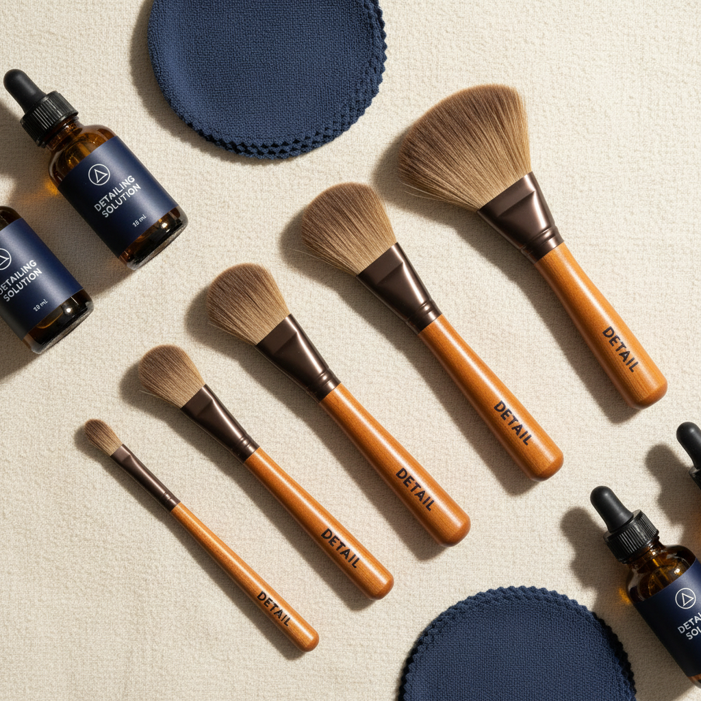 A Boar Hair Detailing Brush Set for Car Interior and Exterior You Only Need Once a Season: Stop Scratching Paint, Not Skipping Cleans