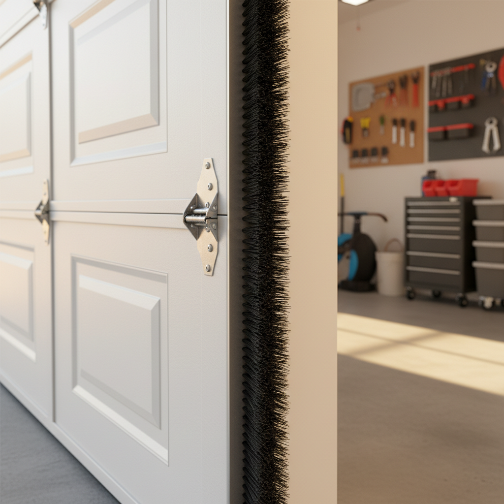 Drafts, Dirt, and Critters Coming Through Your Garage Door? Brush Seals Fix What Rubber Can't
