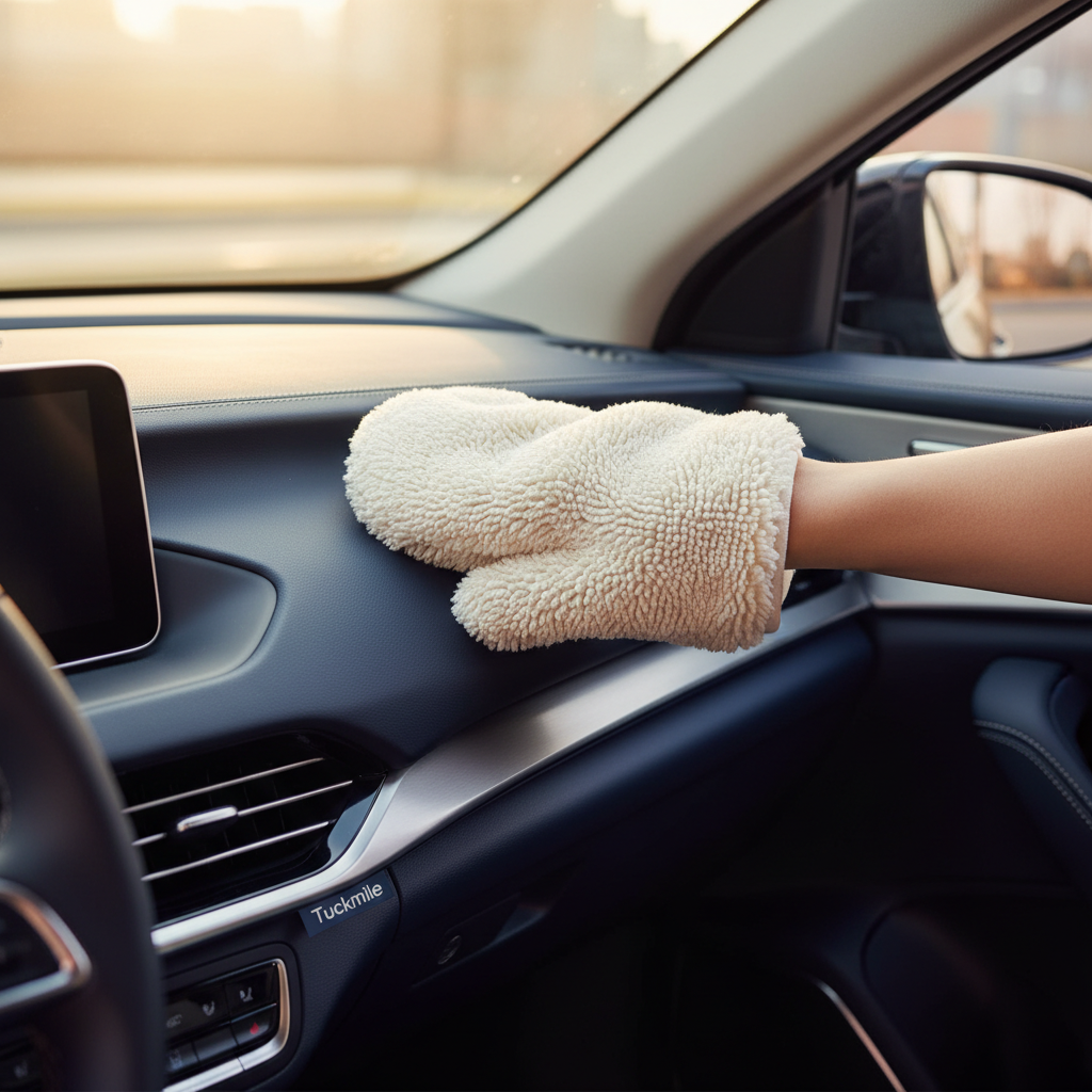 Stop Re-Spreading Dust on Your Dash: How to Choose and Use a Microfiber Dusting Mitt for Vehicle Surfaces