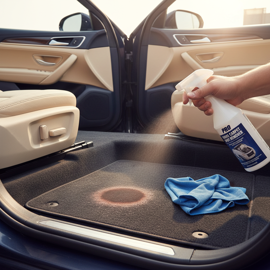 Coffee, Mud, or Mystery Stains: Choosing the Right Professional Carpet Spot Remover for Your Car Interior