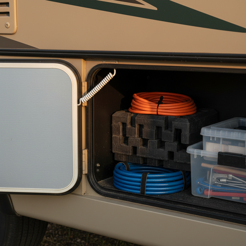 The Hidden Chaos Inside RV Storage Bays: Why Most Compartment Door Latch Solutions Fall Short