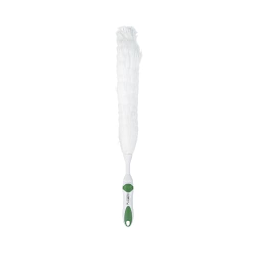 22 in Green and White Polypropylene Duster, Washable, 10 Ct - view 2