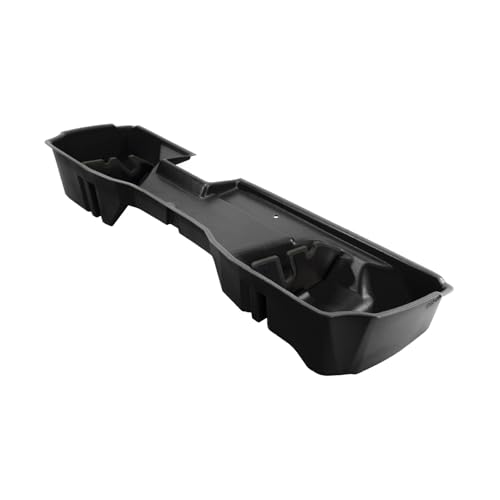 DuHa 10304 Under Seat Storage fits 2014-2019 Chevy Silverado/GMC Sierra Double Cab Classic Style Body |Black Heavy-Duty Back Seat Organizer | Includes Dividers - view 2