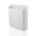 Magnetic Laundry Storage, Large Lint Holder Bin, Space-Saving Trash Container Hanging on Dryer, Washer or Wall Mount (Gray White)