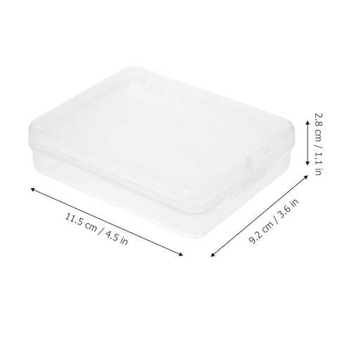 10pcs Makeup Sponge Cases, PP Storage Containers with Dustproof Lids - view 2