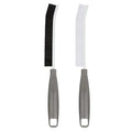 2026 NEW Ergonomic Anti-Slip Handle Grout Brush, 2Pcs Crevice Cleaning Brush, Hard Bristle Multi-Purpose Cleaning Tools, Small Cleaning Brush for Household Use Kitchen Bathroom, Right Hand