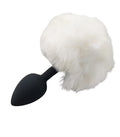 Soft Fluffy Faux Fur Duster, Black Handle