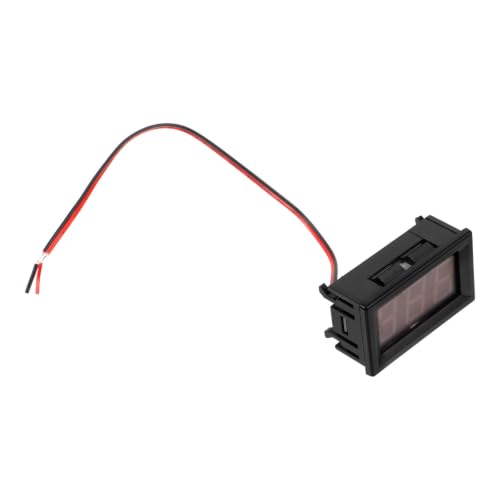 Digital Voltmeter Head 5-120v LED Display Two-Wire Black Plastic Gauge