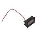 Digital Voltmeter Head 5-120v LED Display Two-Wire Black Plastic Gauge