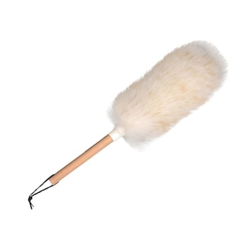 Soft Microfiber Duster Wand with Extendable Handle, Premium Wool Dusting Tool for Home and Car Cleaning(Small) - view 5