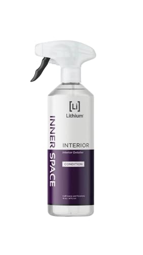 Lithium Inner Space - Interior Detailer, Conditioner, And Protectant. Revives Interiors and Keeps Them Looking New - Natural Appearance, UV Inhibitors, Low Sheen Formula