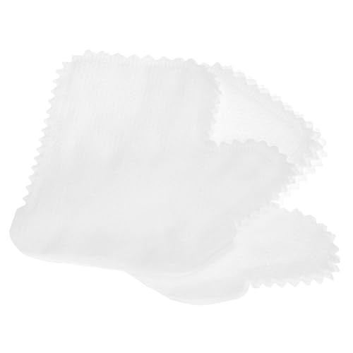 White Microfiber Dusting Gloves, 60 Pieces Dusting Mitt, Wipes Feather Dusters, Dual-Sided Disposable - view 2