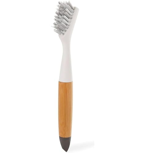 Every-Crevice Detail Brush for Grout, White