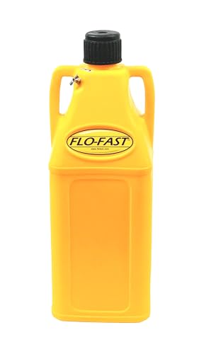 Pro 10.5-Gallon Fluid Container, Portable, Durable, Made in USA – Marine, ATV, Automotive, Agriculture (Yellow)