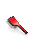 ProGrip XL Tire Brush - Ergonomic ProGrip Handle - Stiff Synthetic Bristles to Cut Through Grime - Red and Black