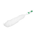 22 in Green and White Polypropylene Duster, Washable, 10 Ct