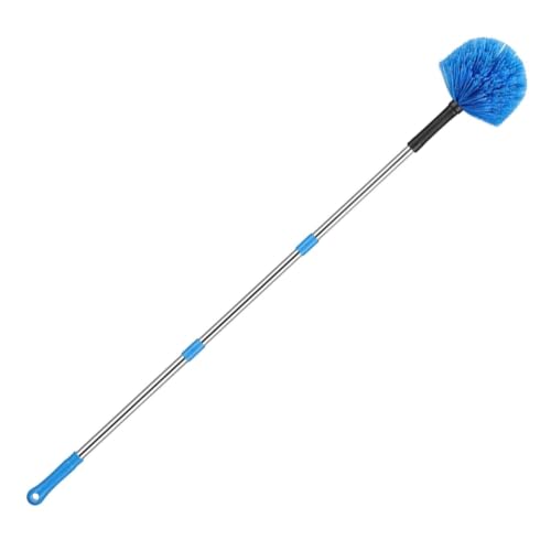Cobweb Duster with Extension Pole, Long Washable Corner Dust Removal Wand