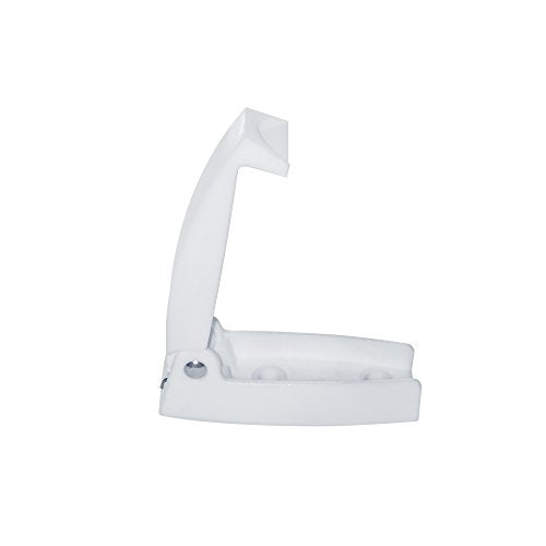 White RV Storage Door Latch 12-Pack - Sturdy Spring Clip & Mounting Hardware for RV Campers - Perfect RV Compartment Door Latch Solution for Secure and Convenient Storage - view 3