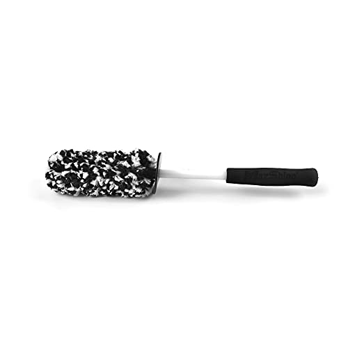 Universal 3-Piece Microfiber Wheel Brush Kit (Black) | 14”, 18” & 20” Sizes | Ultra-Soft Lint-Free Heads with Anti-Static | Versatile Car Wheel & Rim Cleaning Brushes for Auto Detailing - view 2