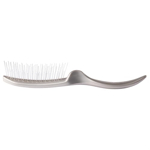 Essentials Style Glider Hairbrush – Detangles - Use on Wet or Dry Hair - Acute Bristles (Pewter) - view 2