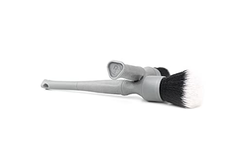 TriGrip Ultra-Soft Detailing Brush Set - Scratch-Free Cleaning for Exterior, Interior Panels, Emblems, Badges, Gauges, Infotainment Screen - Grey - view 2