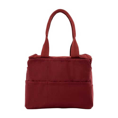 Studio Bag: Art Supply Storage Organizer & Pottery Tool Bag, Washable Tote, Yarn Bag, Crochet, 30 Pockets, 15+ Colors - view 4