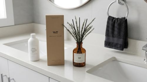 Balsam Fir Scent Reed Diffuser Set For Bathroom Air Fresheners - view 5