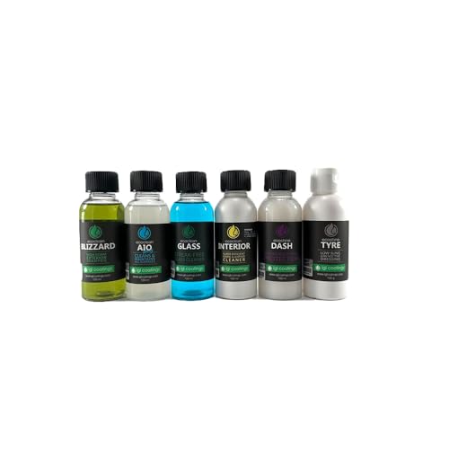 IGL Travel Car Detailing Kit: 100ml Ecoclean AIO, Blizzard, Glass & Interior, Ecoshine Dash/Tyre, Microfiber Towel – Ideal for Glove Box & Trunk Essentials - view 2