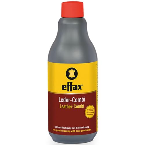 Unisex's Leather Combi Bottle, Brown, 500ml