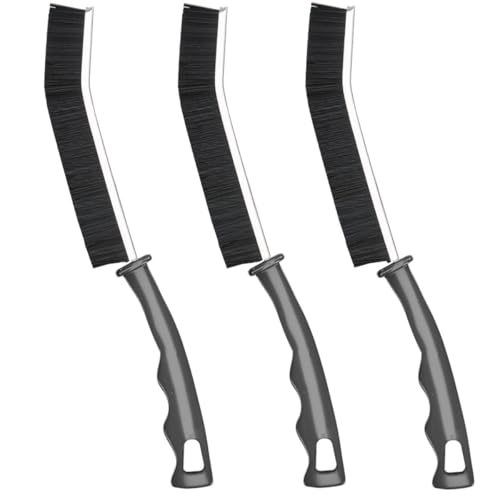 Cleaning Brush,Hard Bristle Crevice Cleaning Brush UK 3 Pcs Bathroom Crevice Gaps Brush Groove Crevice Cleaning Tool for Narrow Corners in Home Kitchen Bathroom and Window