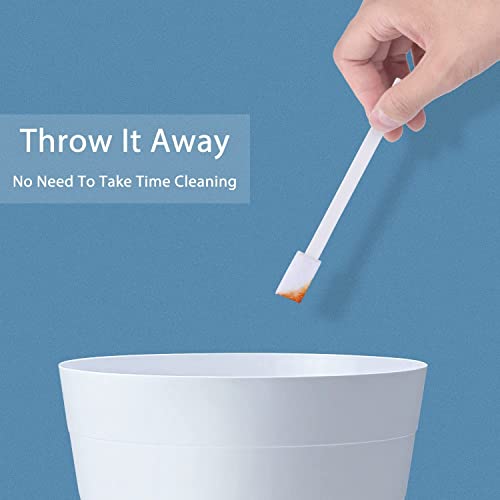 Crevice Cleaning Brushes Tool for Tiny Small Spaces, 60Pcs, White - view 6