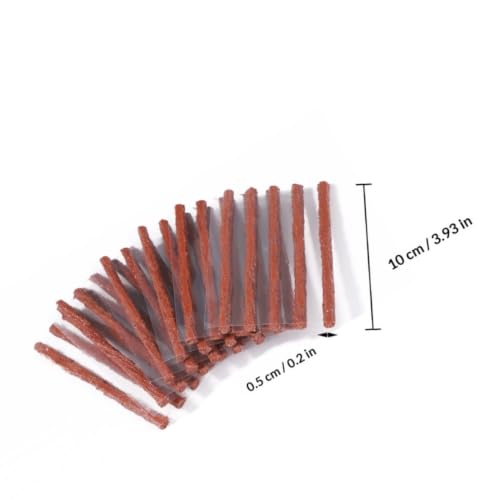 100pcs Rubber Tire Repair Strings for Tubeless Bicycle and Truck Tires - view 2