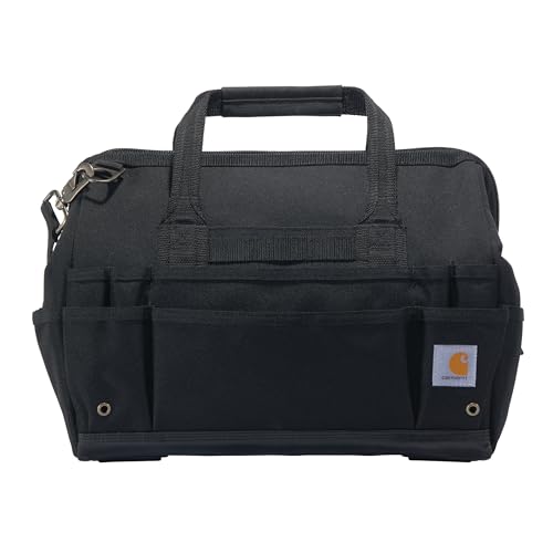 Onsite Tool Bag, Durable Water-Resistant, Tool Storage Bag, Heavyweight, 16-Inch, Black
