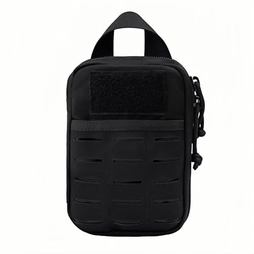 Mini Pocket Organizer for Men EDC Gear Storage Pouch Belt/MOLLE-Compatible 6" x 4" x 1.5" Micro Nylon Bag for Multitools Flashlight Knife Pen Field Notebook Tactical Survival Outdoor Gadget - view 5
