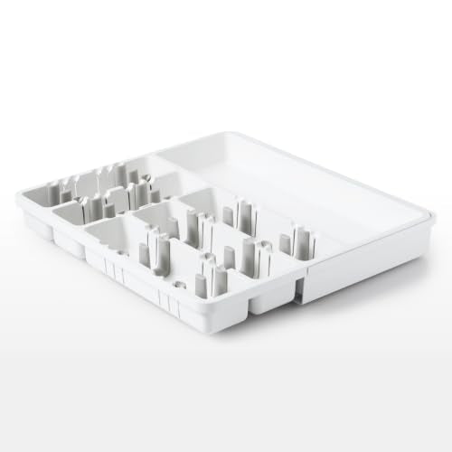 Good Grips Large Expandable Utensil Organizer, White - view 4