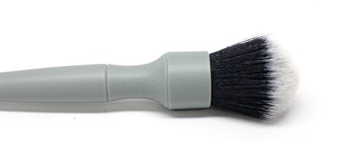Synthetic Detailing Brush Set - Ultra-Soft Interior Car Cleaning Brushes for, Screens, Emblems, & Tight Spaces - Gray - view 4