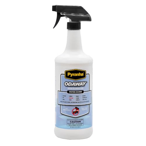 Odaway Ready-to-Use Odor Eliminator Spray – Broad Spectrum Scent Neutralizer for Home, Kennel, Car, Bathroom & Gear, Quart