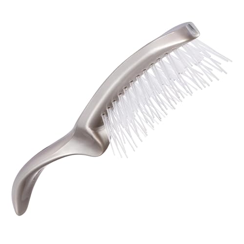 Essentials Style Glider Hairbrush – Detangles - Use on Wet or Dry Hair - Acute Bristles (Pewter) - view 4