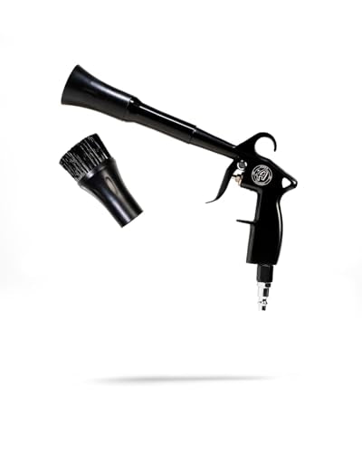 Adam's Tornado Interior Cleaning Tool - Professional High Powered Air Blower Blaster Cleaning Blower Gun for Quick Auto Interior Car Detailing, Drying, Cleaning, Removing Dirt, Dust & Debris