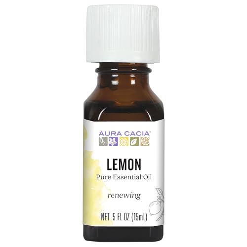 Lemon Essential Oil, Citrus Limon Oil, Bright Aromatherapy for Diffusers, Room Sprays, Skincare, Custom Blends | 0.5 Fl Oz (Pack of 1)