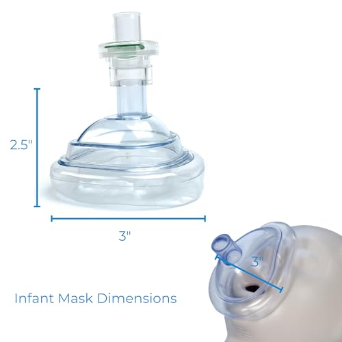 CPR Rescue Mask, Adult/Child and Infant, Hard Case Kit - view 4