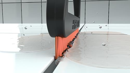 Fuginator Grout Brush, Grey/Orange, Innovation from 100% Recyclables, Household, Patented and Certified with Blue Angel - view 6