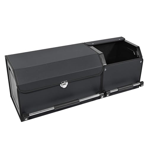 Leather Car Trunk Organizer SUV Trunk Organizer Car Trunk Storage Organizer