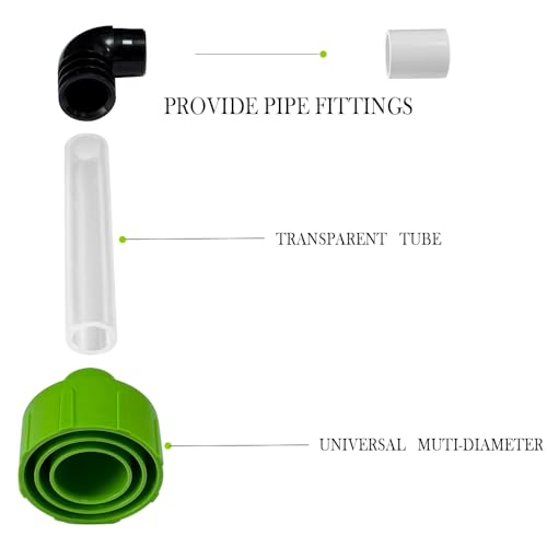 WE Condensation Drain Line Cleaning HVAC Drain Line Cleaner Tool AC Drain line Cleaner Wet Vac Attachment (1 Pack) - view 5