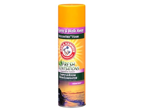 Fresh Scentsations Carpet & Room Odor Eliminator Spray, Island Mist, Vacuum-Free Foam, Just Spray and Walk Away, 15 oz (Pack of 3) - view 4