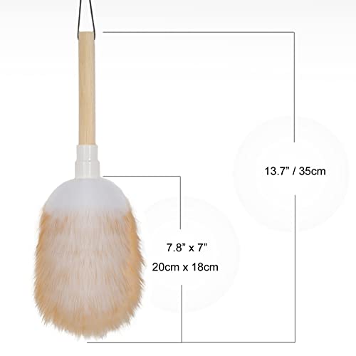 Feather Duster, Lambswool Duster for Cleaning Set of 2 - view 3