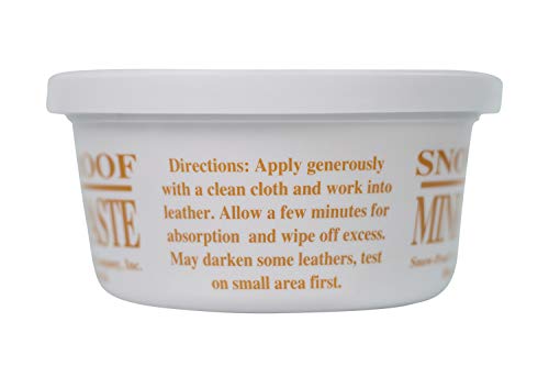 Snow Proof Mink Oil 3oz (85g) for Conditioning, Waterproofing, and Protecting Leather Bags, Shoes, Boots, and Other Leather Goods - view 3