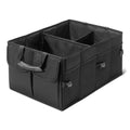 Trunk Organizer for Car, Multi-Compartment Car Storage, Foldable, 13.5 Gallon, Black